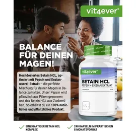 Vit4ever Betain HCL Kapseln 240 St.