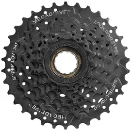 SunRace Kassette 7-fach 14-34T Schwarz