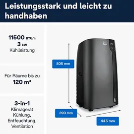 De'Longhi Pinguino PAC EX120 Silent mobil