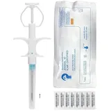 TAEING Pet Mikrochips, 134,2 khz Pet Katzen Hunde Mikrochips Implant Kit für Tierärztliche Verwaltung ... (1, 1,4 x 8 mm)