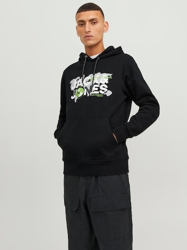 Jack & Jones Kapuzensweatshirt Jack & Jones black M