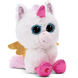 NICI Glubschis Einhorn Glowy Kaddi 15 cm Weiß