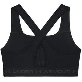 Under Armour Armour Mid Crossback Sport-BH Damen 001 black/black/jet gray XL