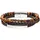 Bruno Banani Lederarmband Schmuck braun 21 cm