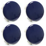 Nabendeckel für Ford C-Max Grand ab Bj.2010-,54mm Radnabenabdeckung Set ABS Kunststoff Aluminium Nabenkappen für Felgen Radnaben Felgendeckel Felgenkappen,Blue-1