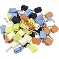 WAGO Bananenstecker Stecker, gerade Stift-Ø: 4 mm Schwarz, Gelb,
