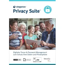 Steganos Privacy Suite 2025 ESD 5 Geräte 1 Jahr DE Win