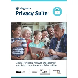 Steganos Privacy Suite 2025 ESD 5 Geräte 1 Jahr DE Win