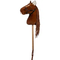 HKM Hobby Horse Premium Dunkelfuchs