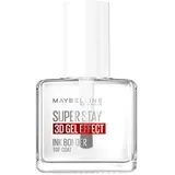 Maybelline New York Nagellack, Transparenter Überlack, Super Stay 3D Gel Effect Top Coat, 12 ml