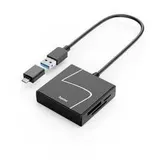 Hama Externer Speicherkartenleser USB-C® Schwarz