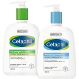 Galderma Laboratorium Cetaphil Feuchtigkeitslotion Pflegeset 2X460 ml