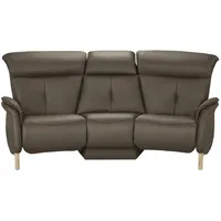 himolla Einzelsofa Leder  4708 ¦ braun ¦ Maße (cm): B: 216 H: 97 T: 119.0