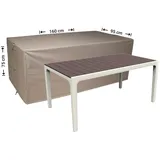 Raffles Covers Schutzhülle für Gartentisch - Taupe - 160x95xH75cm