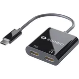 Sonero USB Typ C zu CF (Audio) und CF (PD) Konverter