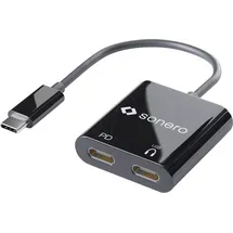 Sonero USB Typ C zu CF (Audio) und CF (PD) Konverter