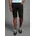 Jeansshorts BRUNO BANANI Herren Gr 40 Länge schwarz Denim/Jeans Obermaterial 98 Baumwolle 2 Elasthan unifarben normal kurz Jeans Jeansshorts gerade geschnittene kurze Beine niedrige Leibhöhe