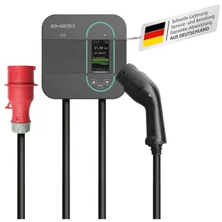 EM2GO Home Wandladestation Typ 2 (11 kW, 16 A) 6,5 m