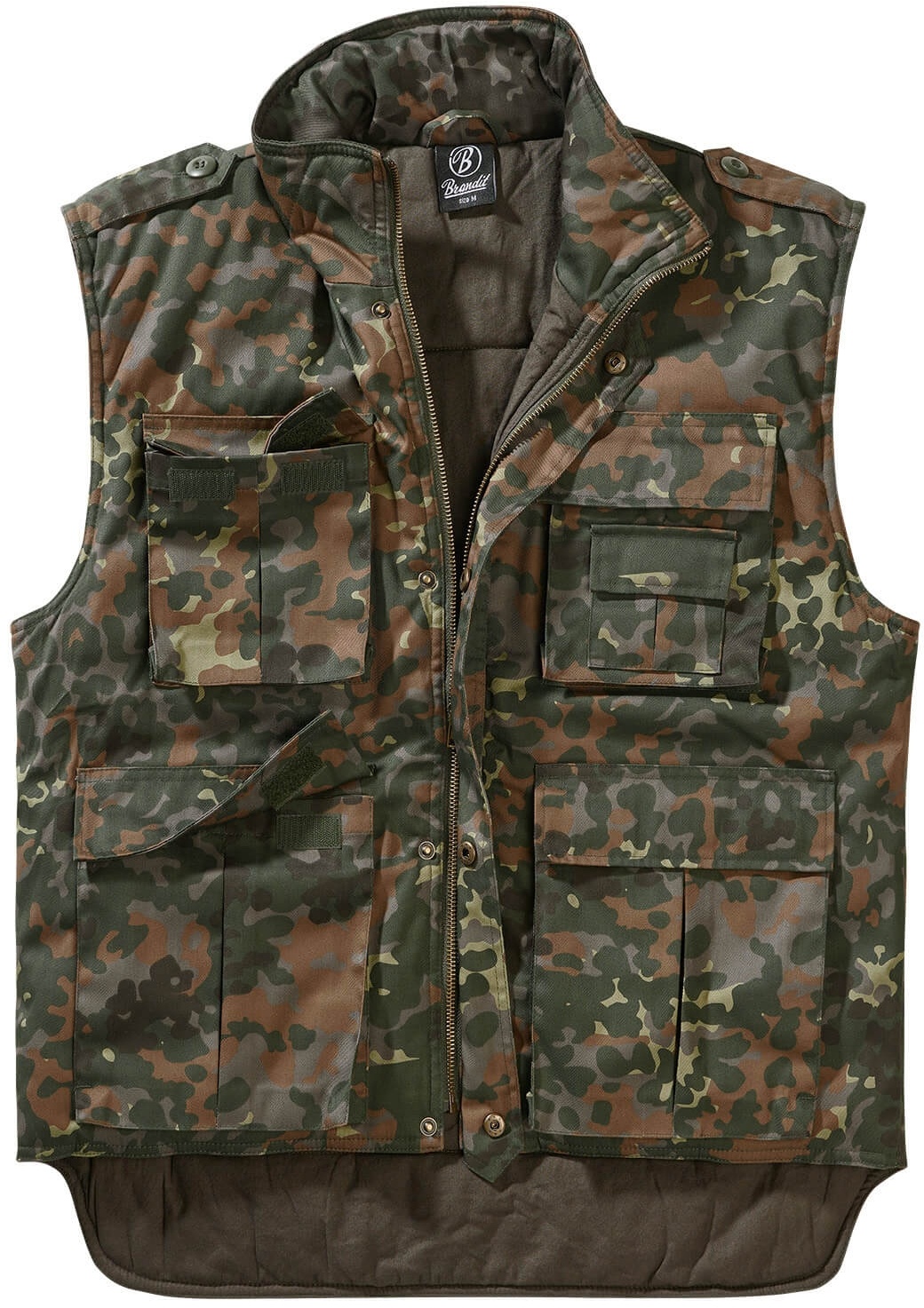 Brandit Ranger Weste flecktarn, Größe M