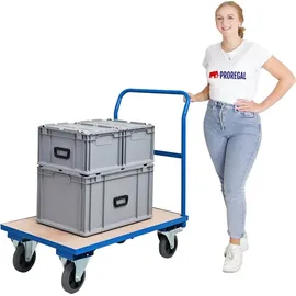 Proregal Plattformwagen 450 kg Lichtblau