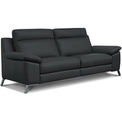 Calia Sofa roby Leder Nero