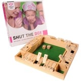 Engelhart Shut The Box, Für 2-4 Spieler - Schließen Sie die Box Holzspiel - Brettspiele Aus Holz - Holzspiele