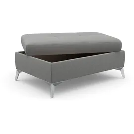 sit&more Stauraumhocker Latigo 98 x 44 x 68 cm grau
