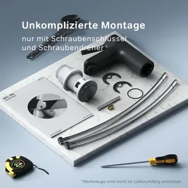 AM.PM X-Joy S Waschtischarmatur Schwarz