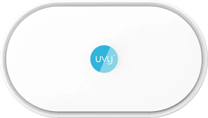 UVY Compact mit induktiver Ladefunktion Desinfektionsbox, Weiß