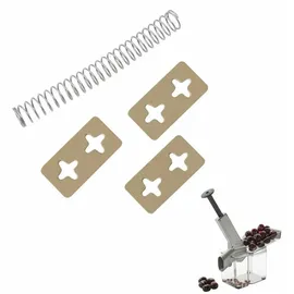 Westmark Kirschentkerner Ersatzteil-Set 3 Abstreifplättchen und 1 Feder