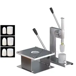 Bao / Dim Sum / Metall-Knödel-Versiegelungsmaschine + Metallpresse mit 3 Formen