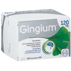 Gingium 120 Mg Filmtabletten