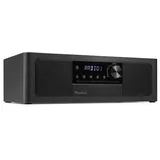 Audizio Lunata - DAB Radio mit CD Player, 100W Stereoanlage mit CD & Bluetooth 5.3 - Musikanlage mit HDMI, USB & AUX, Einfache Steuerung, DAB Plus Radio Musikanlage mit Fernbedienung - Schwarz