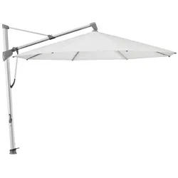 Glatz Ampelschirm Sombrano S+ ø 350 cm Polyacryl Grau Hellgrau