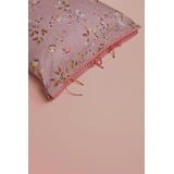 PiP Studio Spannbettlaken Goodnight By Pip Pink 180X200/220 Rosa Jersey-Elasthan 180 x 200, Baumwolle, Gummizug: Rundum, (1 Stück), Bettlaken mit Gummizug in 90x200 140x200 180x200 und weitere Größen bunt