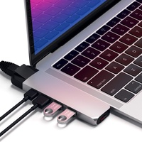 Satechi Aluminium Type-C Pro Hub Ethernet Adapter für MacBook