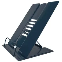 Intirilife Leseständer Buchständer Metall 21x16,5x20,3 cm Schwarz 1 St.