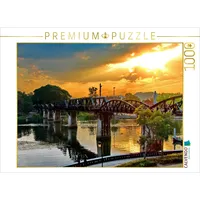 Calvendo Puzzle Die Brücke am Kwai in Kanchanaburi, Thailand