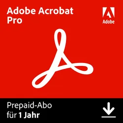 Adobe Acrobat Pro kaufen | Jahreslizenz | 1 Benutzer - 2 Installationen