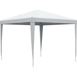 Outsunny Faltpavillon 2,7 x 2,7 m inkl. 0 Seitenteile Weiß