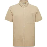 !Solid Kurzarmhemd Beige S