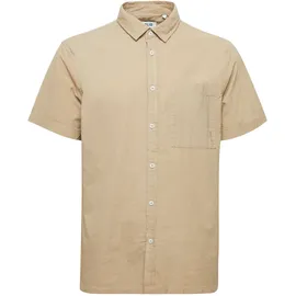 !Solid Kurzarmhemd Beige S