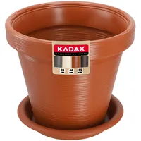 Kadax Blumentopf Blumentopf 55 cm Deckel mit Halterung für