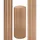 Wiedemann Kerzen Rillen Kerzen Caramel 200 x 80 mm 4 St. beige