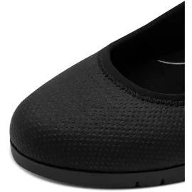 Jana Damen Ballerina Vegan 8-22361-46 Ballerinas, Black, 40 EU