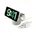 Kabellose 2-in-1-Ladestation mit Qi2 15W MagSafe-Kompatibles für iPhone 17 Air Pixelsnap Apple Watch AirPods andere Qi2-Geräte inklusive Netzteil Sandfarben