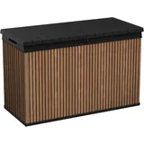 Keter Auflagenbox Kissenbox Wasserdicht 662L Sitzbank Gasdruckfedern 300kg