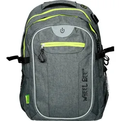 WHEEL BEE Wheel Bee® Backpack Revolution - Grey, Keine Farbe, ONE SIZE