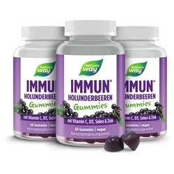 Nature's Way Immun Holunderbeeren Gummies 180 St