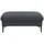 flexlux Pouf Salino 100% Polyester 97 x 43 x 76 cm Grau/Schwarz